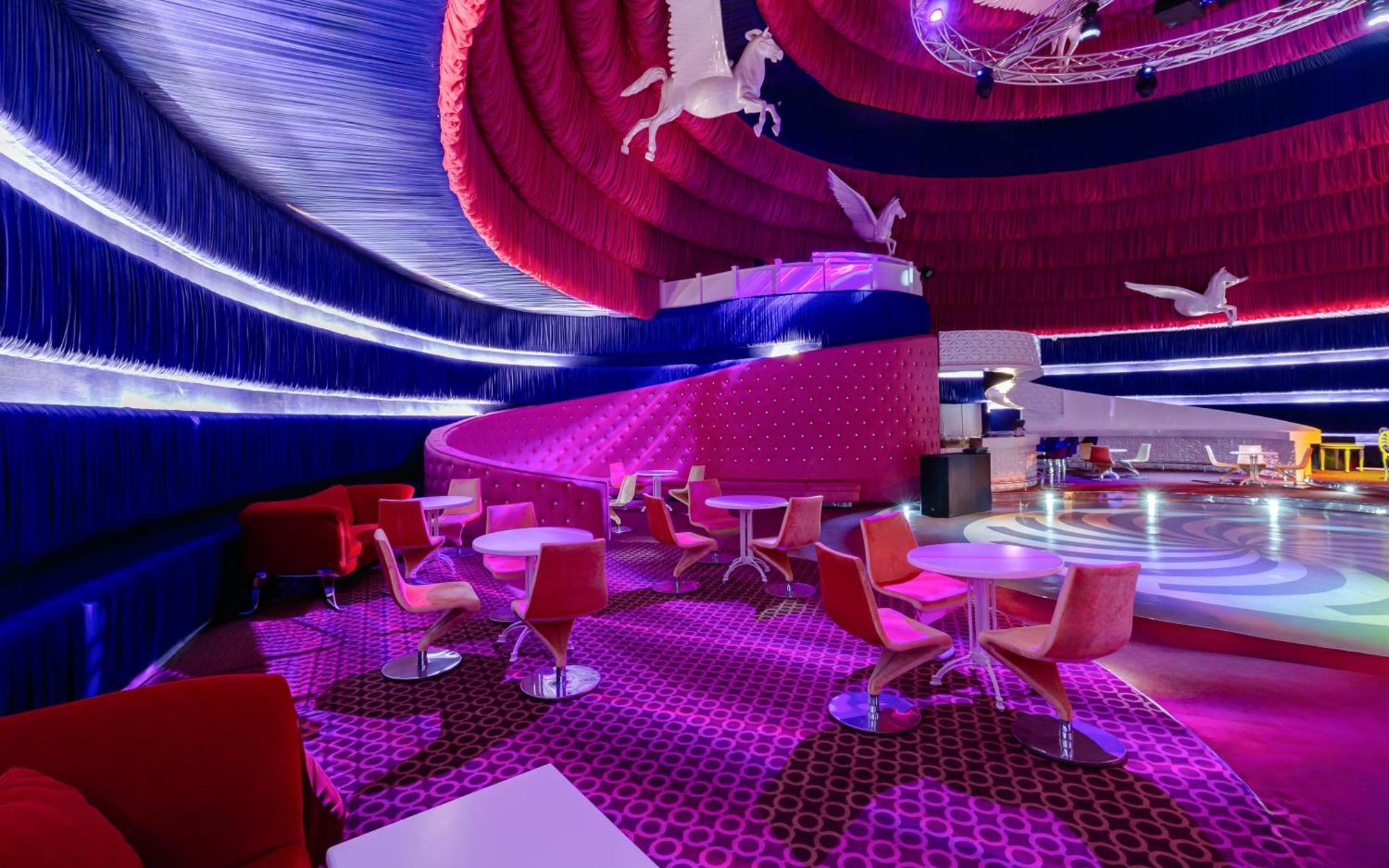 Shamakhi Palace Sharadil Seredil Eksteriør billede The interior of the nightclub