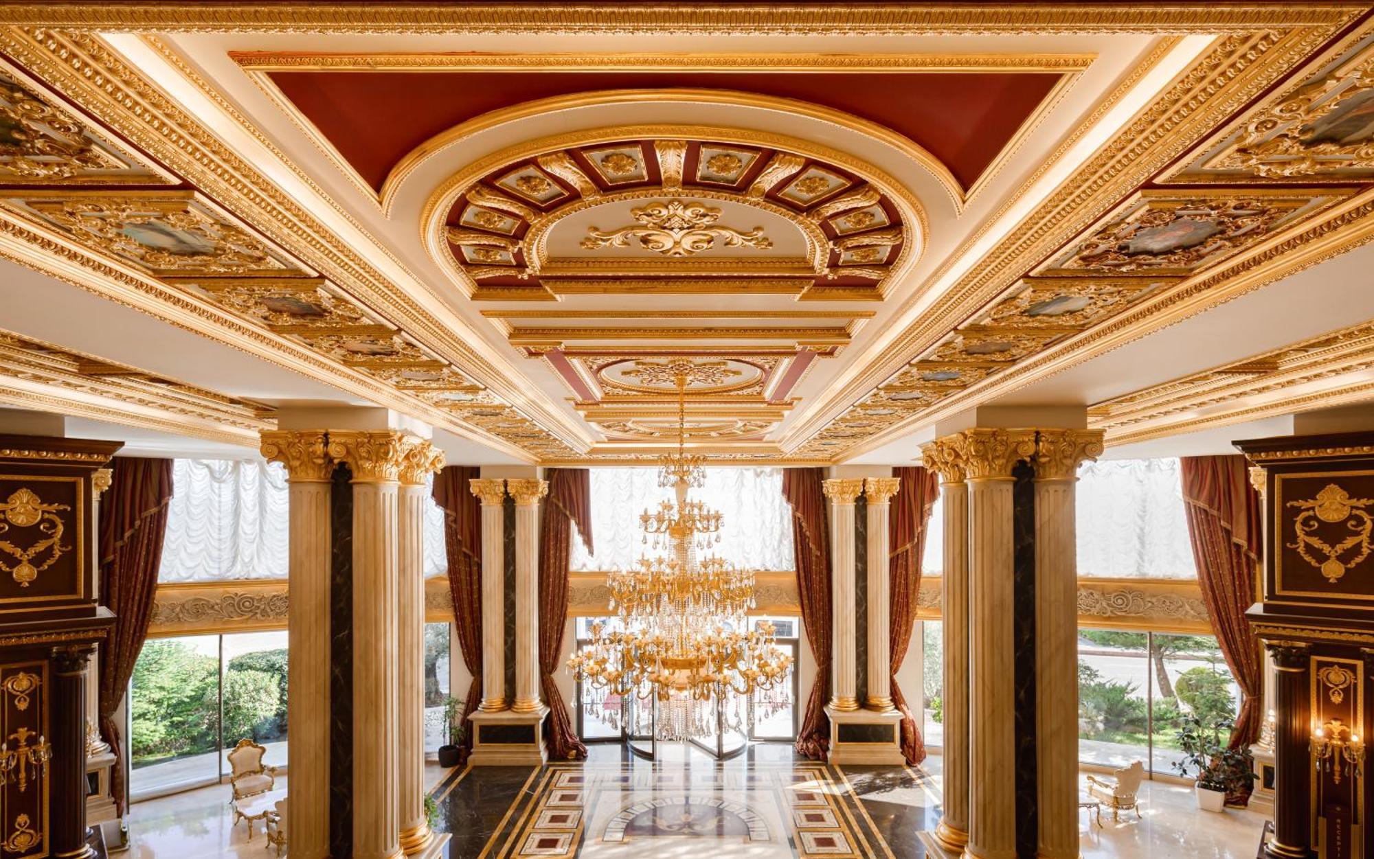 Shamakhi Palace Sharadil Seredil Eksteriør billede The lobby of the hotel